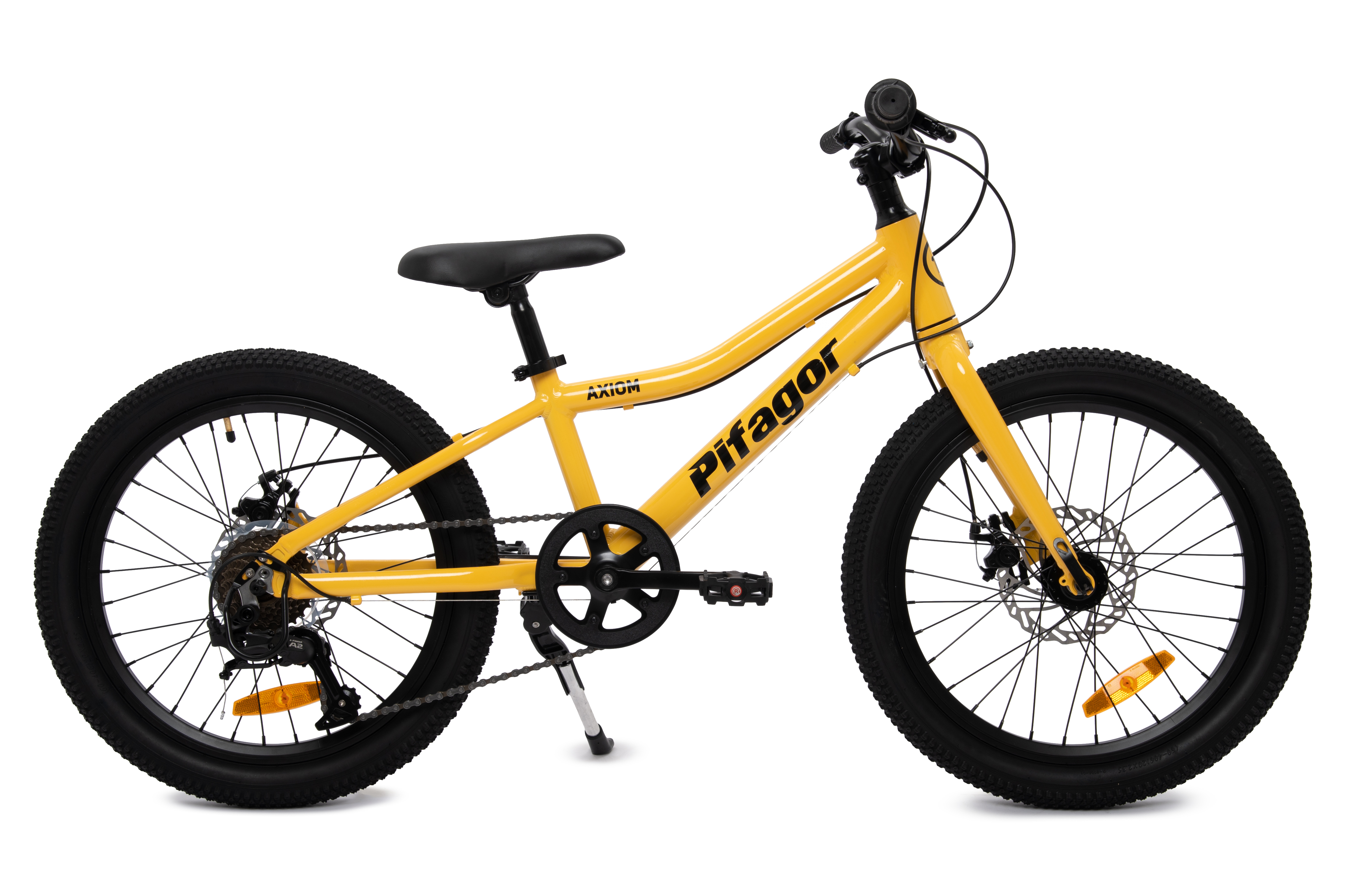 Велосипед Pifagor Axiom 2027 900 ₽Зеленый, Желтый, Черный металлик в Москве и с доставкой